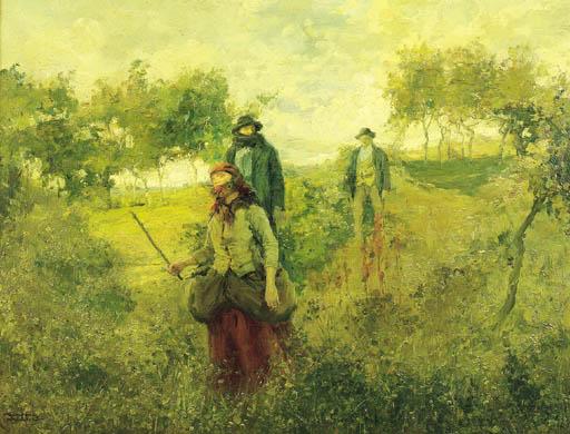 Giuseppe Gheduzzi - Ritorno dal campo