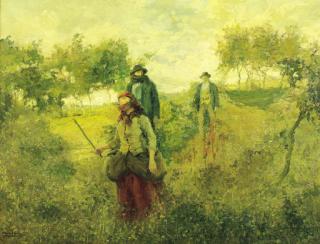 Giuseppe Gheduzzi - Ritorno dal campo