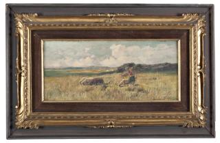 Giuseppe Gheduzzi - Sheeps on the Meadow