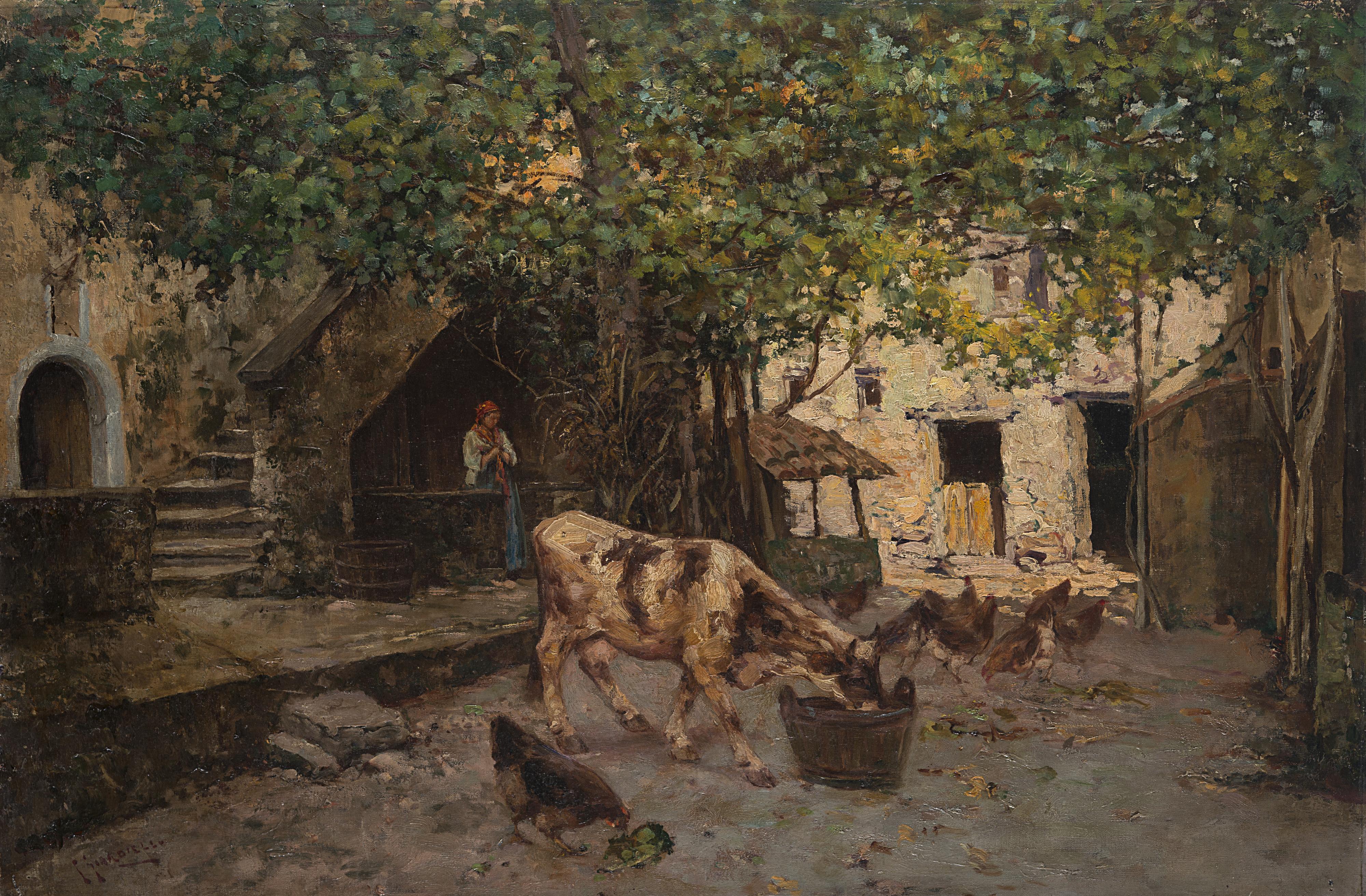 Giuseppe Giardiello - Vita in cascina