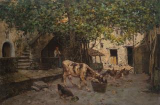 Giuseppe Giardiello - Vita in cascina