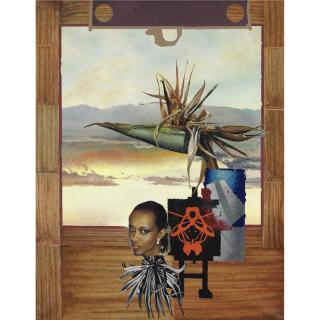 Giuseppe Guerreschi - Tramonto Con Grande Sterlizia E Altro