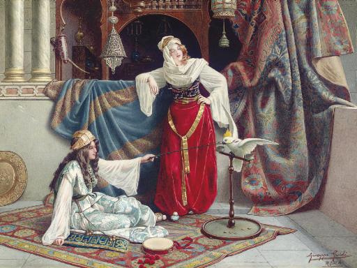 Giuseppe Guidi - The Pet Parakeet