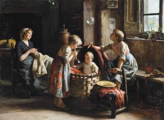 Giuseppe Magni - Blowing bubbles