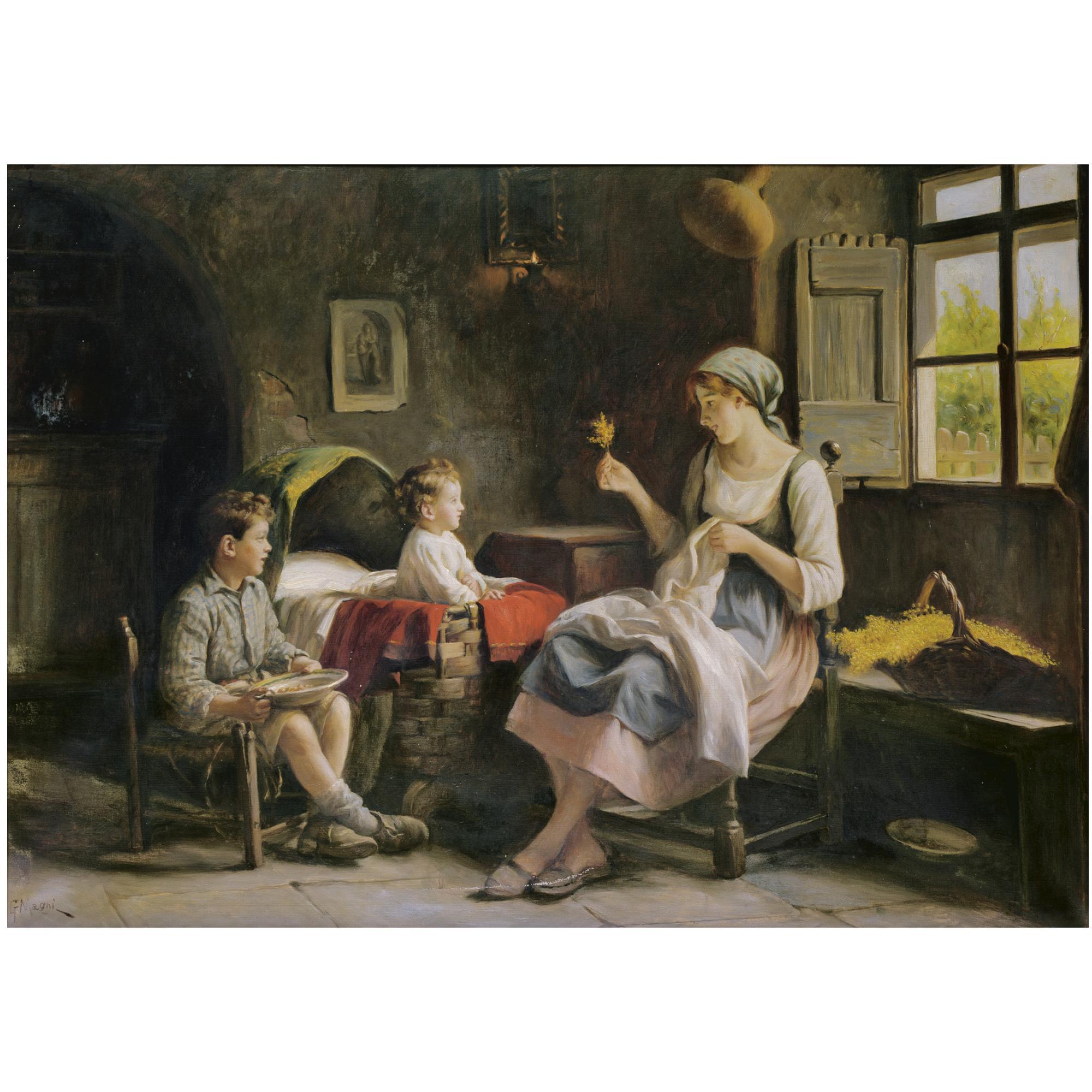 Giuseppe Magni - Italian Amusing The Children