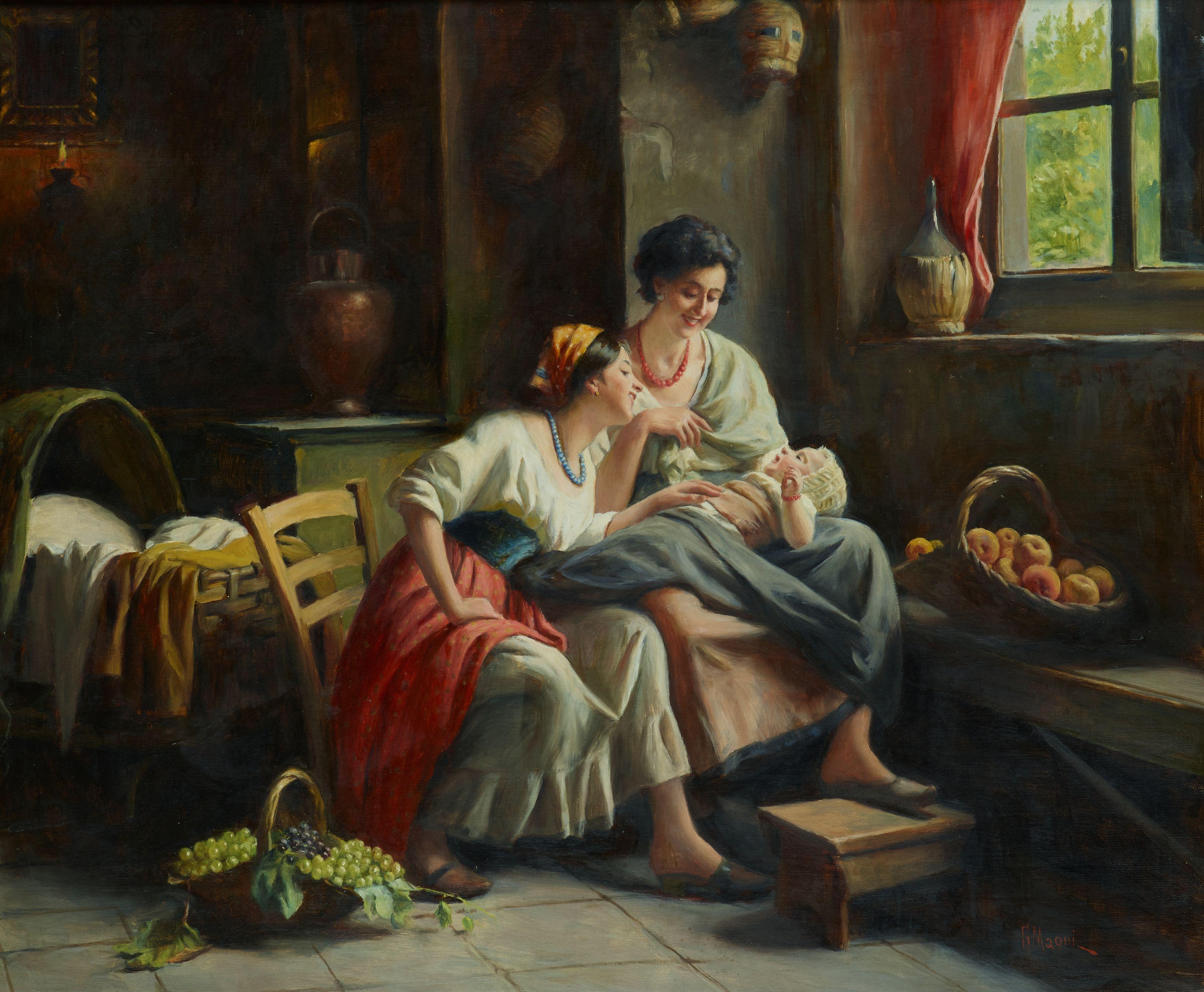 Giuseppe Magni - Playing with the baby