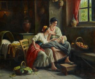 Giuseppe Magni - Playing with the baby