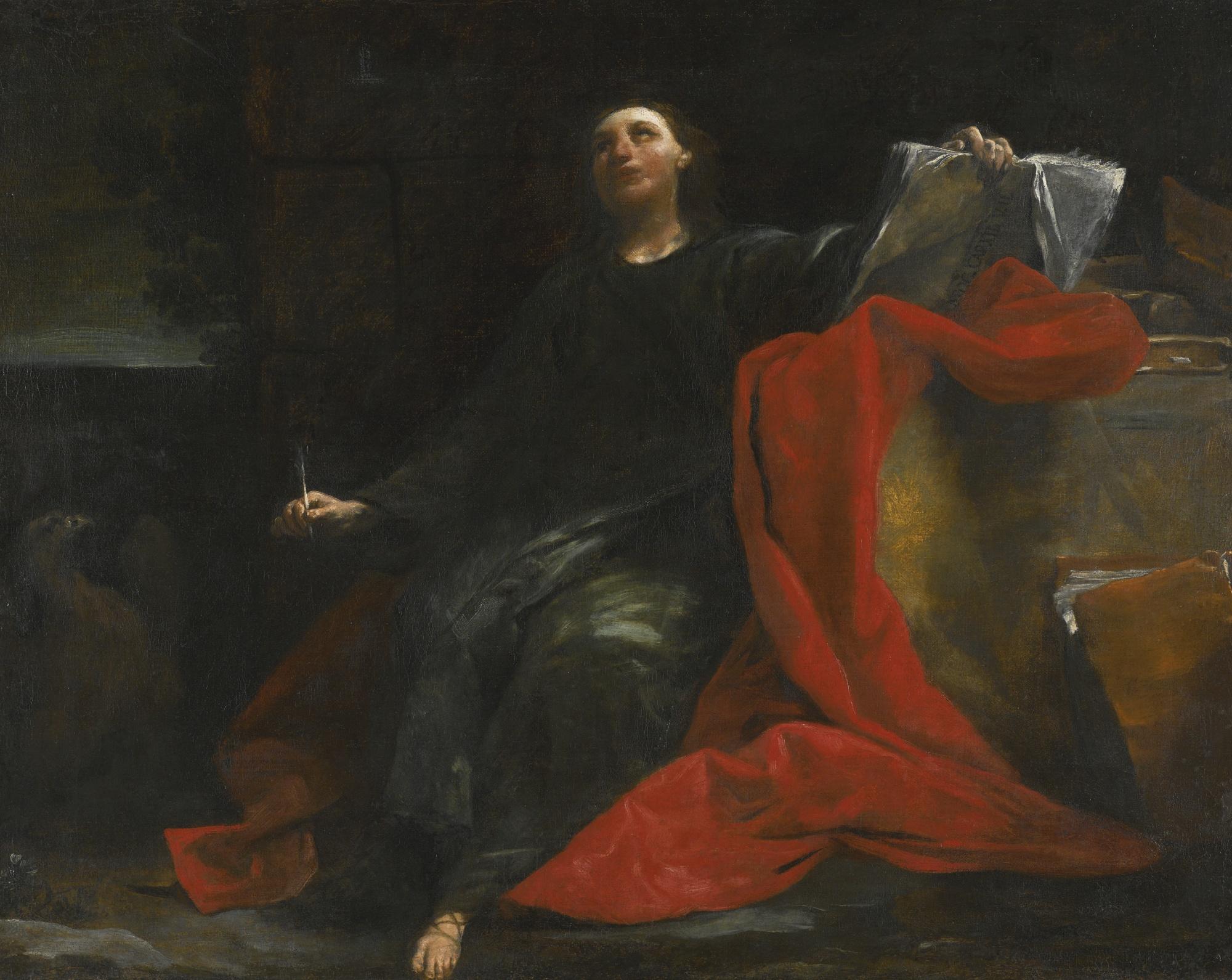 Giuseppe Maria Crespi - Saint John The Evangelist On The Island Of Patmos 