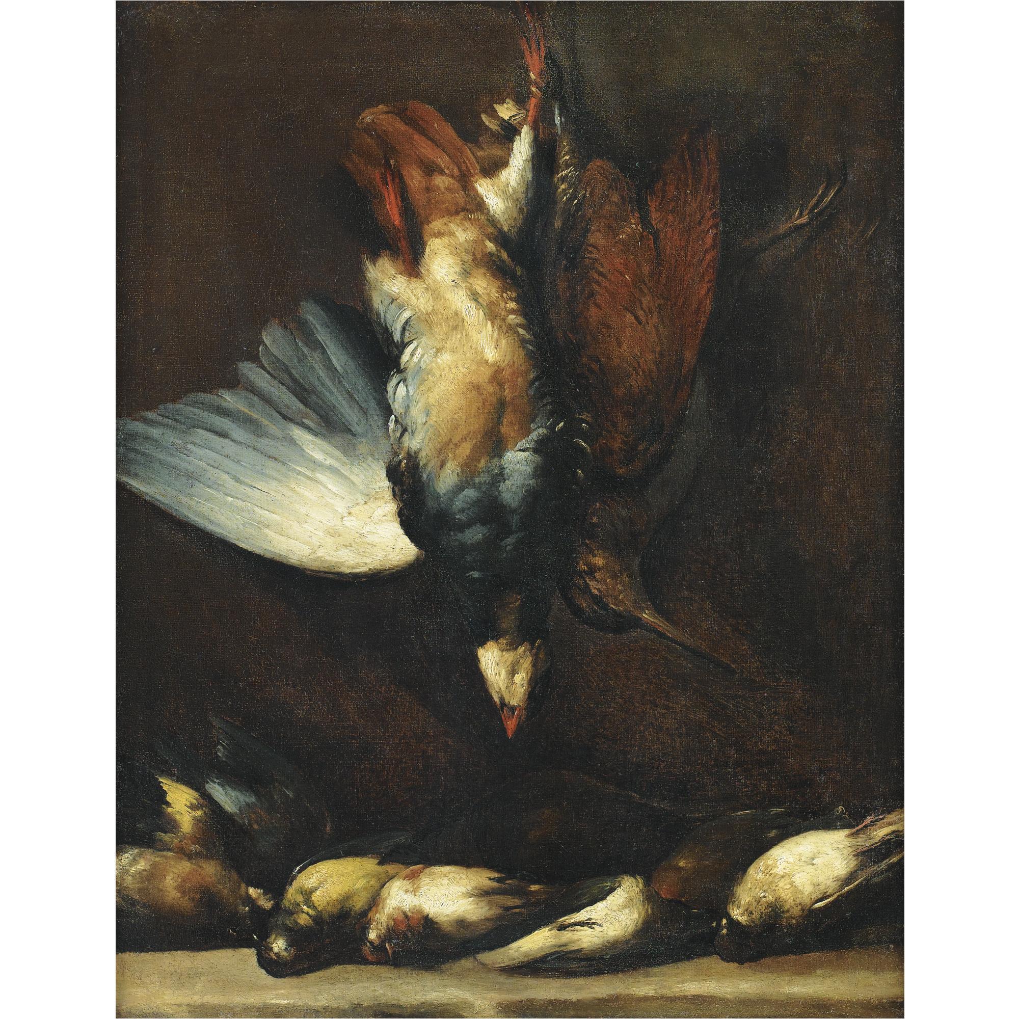 Giuseppe Maria Crespi - Still Life Of Game Birds