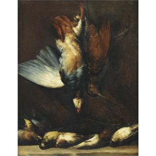 Giuseppe Maria Crespi - Still Life Of Game Birds