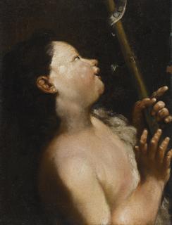 Giuseppe Maria Crespi - The Infant Saint John The Baptist