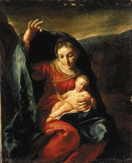 Giuseppe Maria Crespi - The Madonna and Child