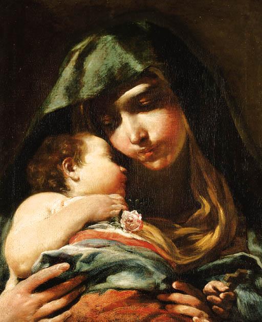 Giuseppe Maria Crespi - The Madonna and Child