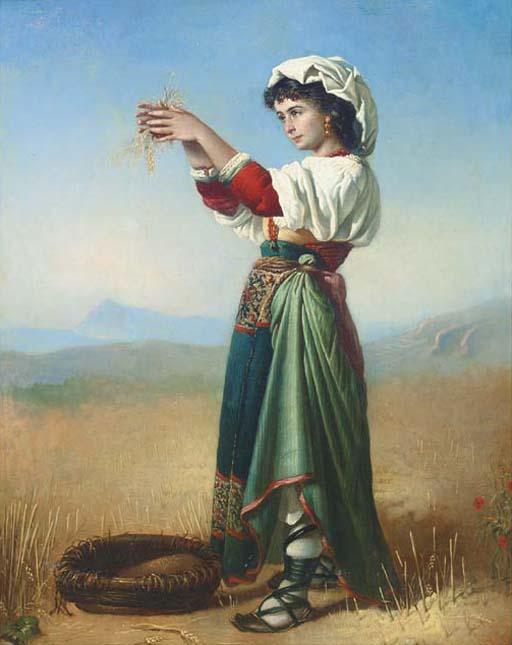 Giuseppe Mazzolini - Separating the corn