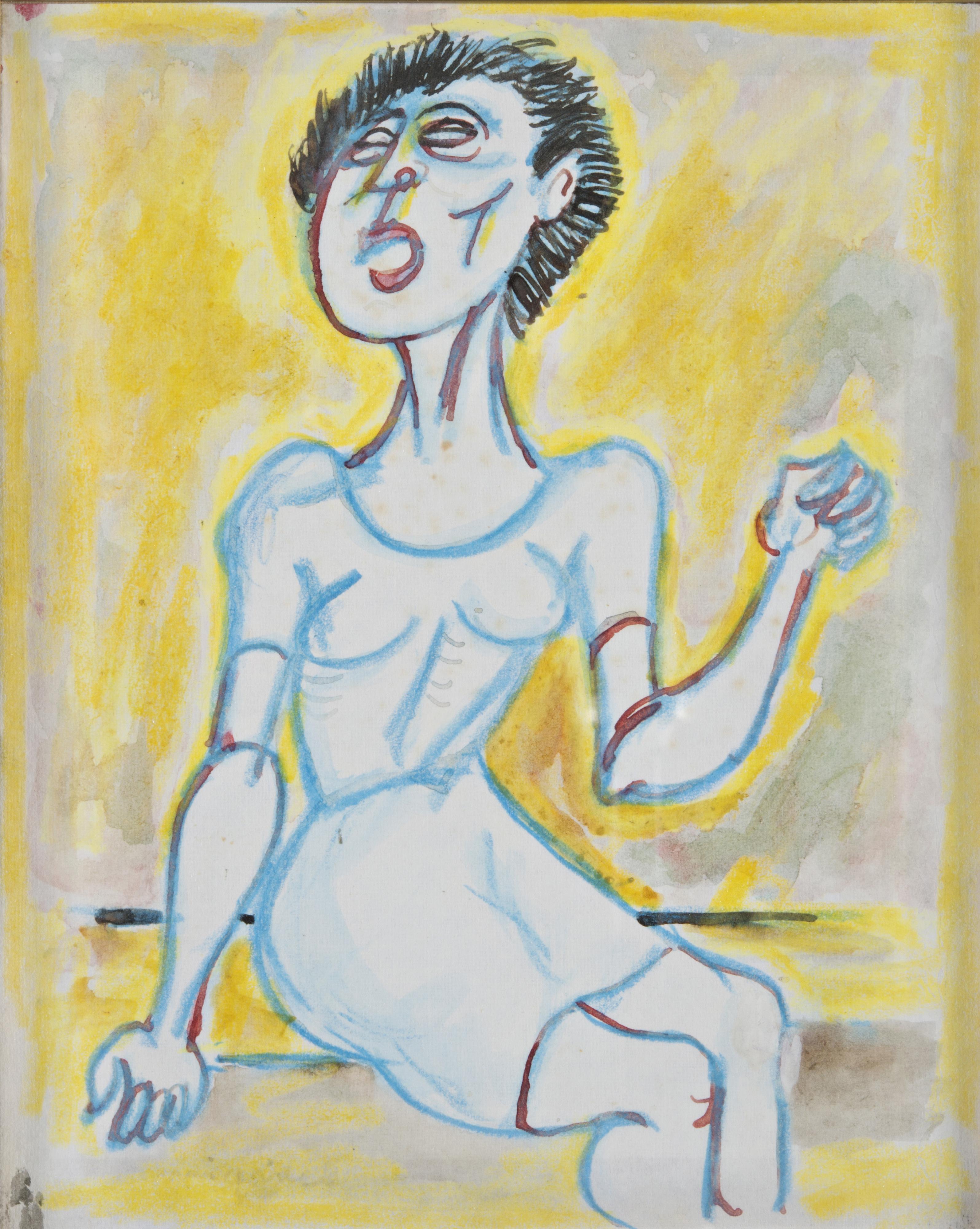 Giuseppe Migneco - Figura di donna