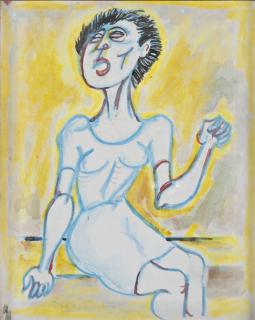 Giuseppe Migneco - Figura di donna