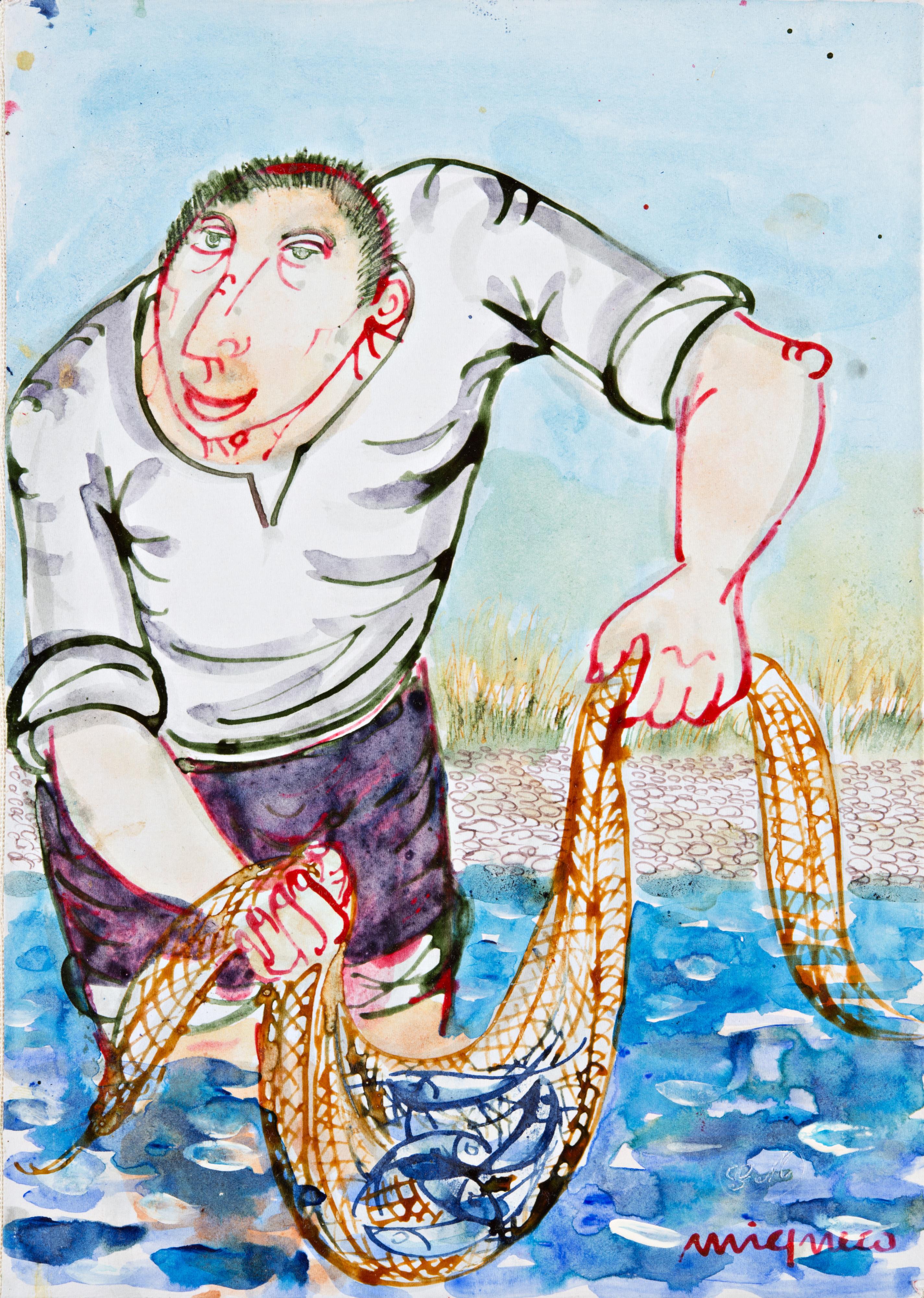 Giuseppe Migneco - Figura di donna