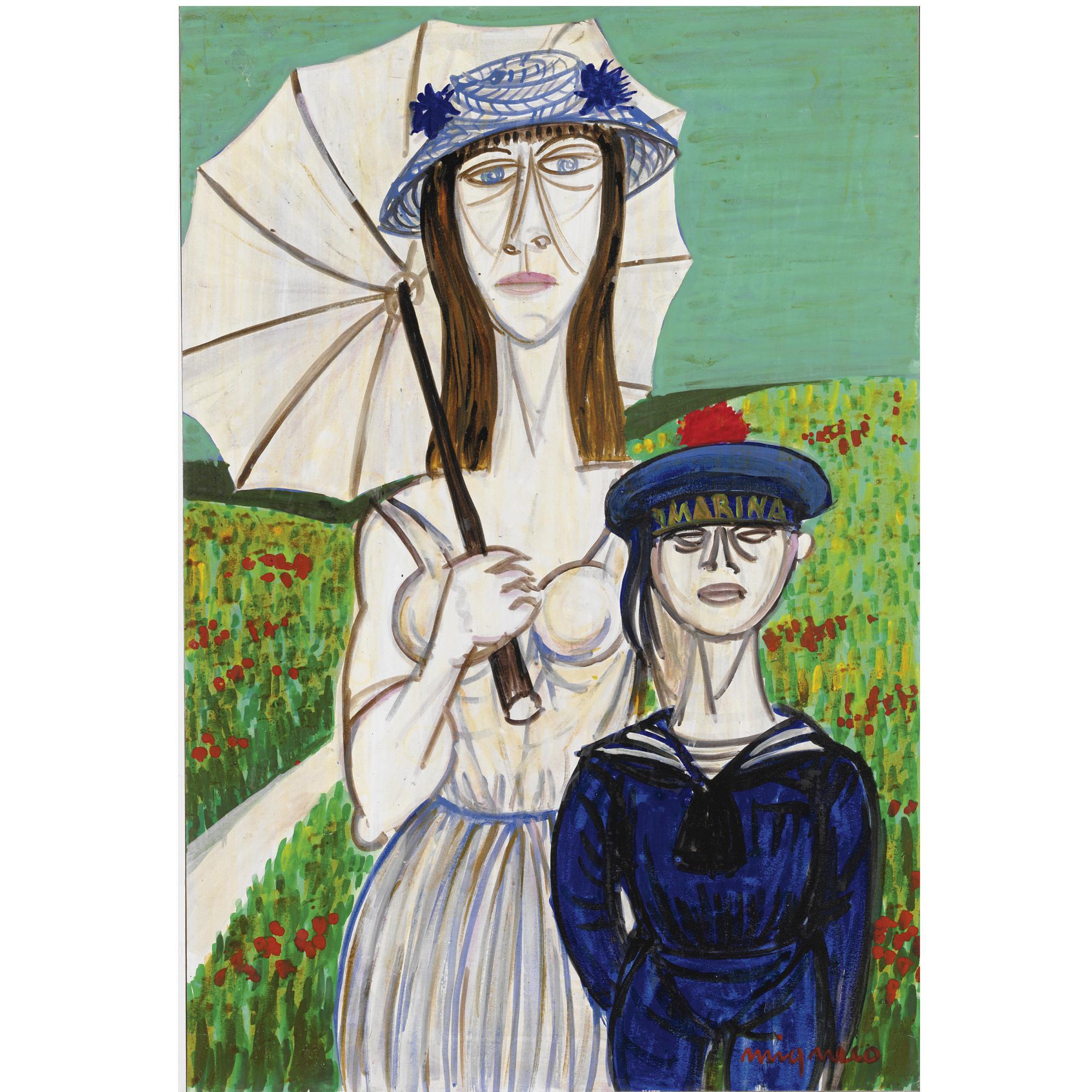 Giuseppe Migneco - Madre E Bambino