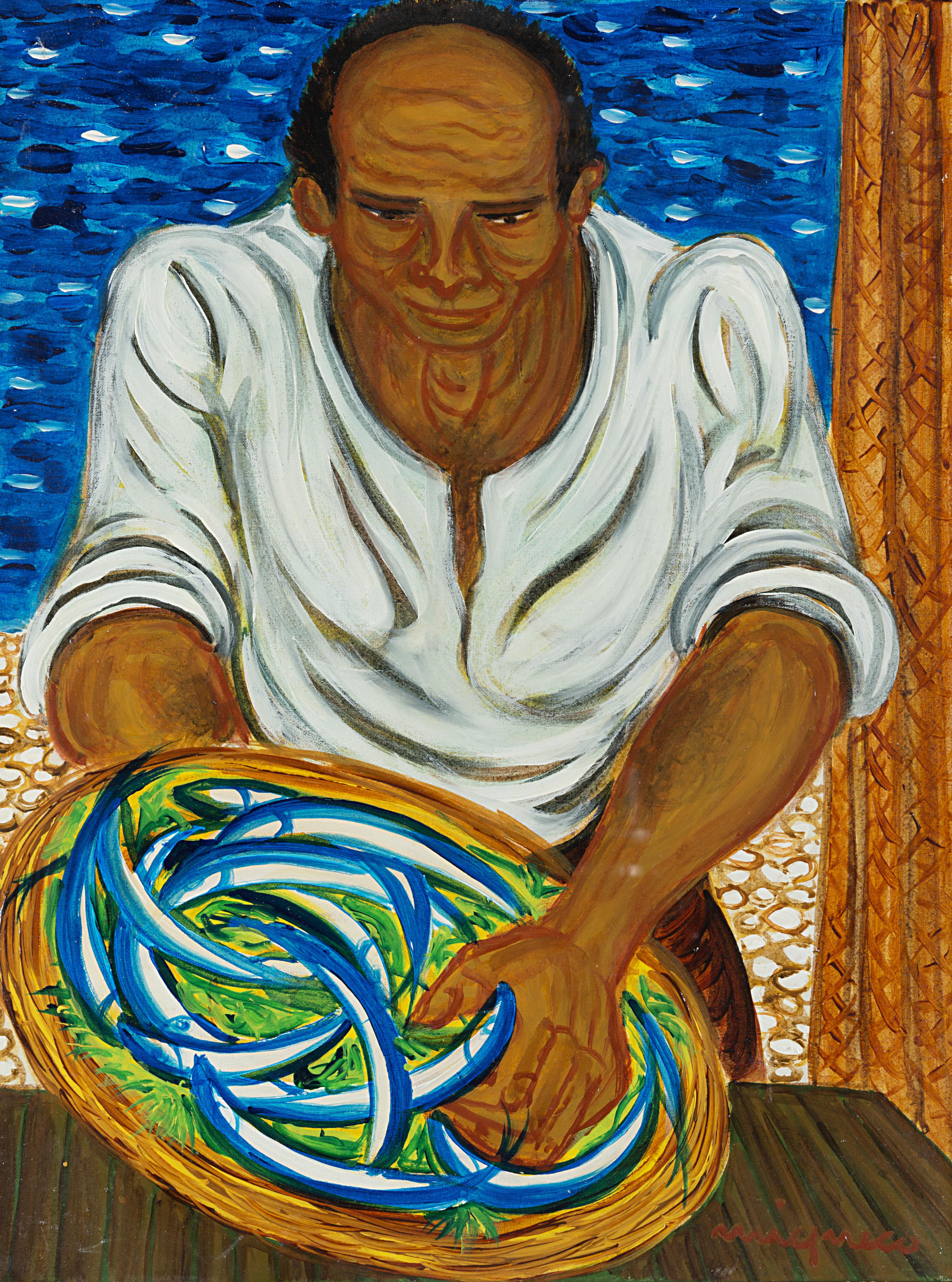 Giuseppe Migneco - Pescatore