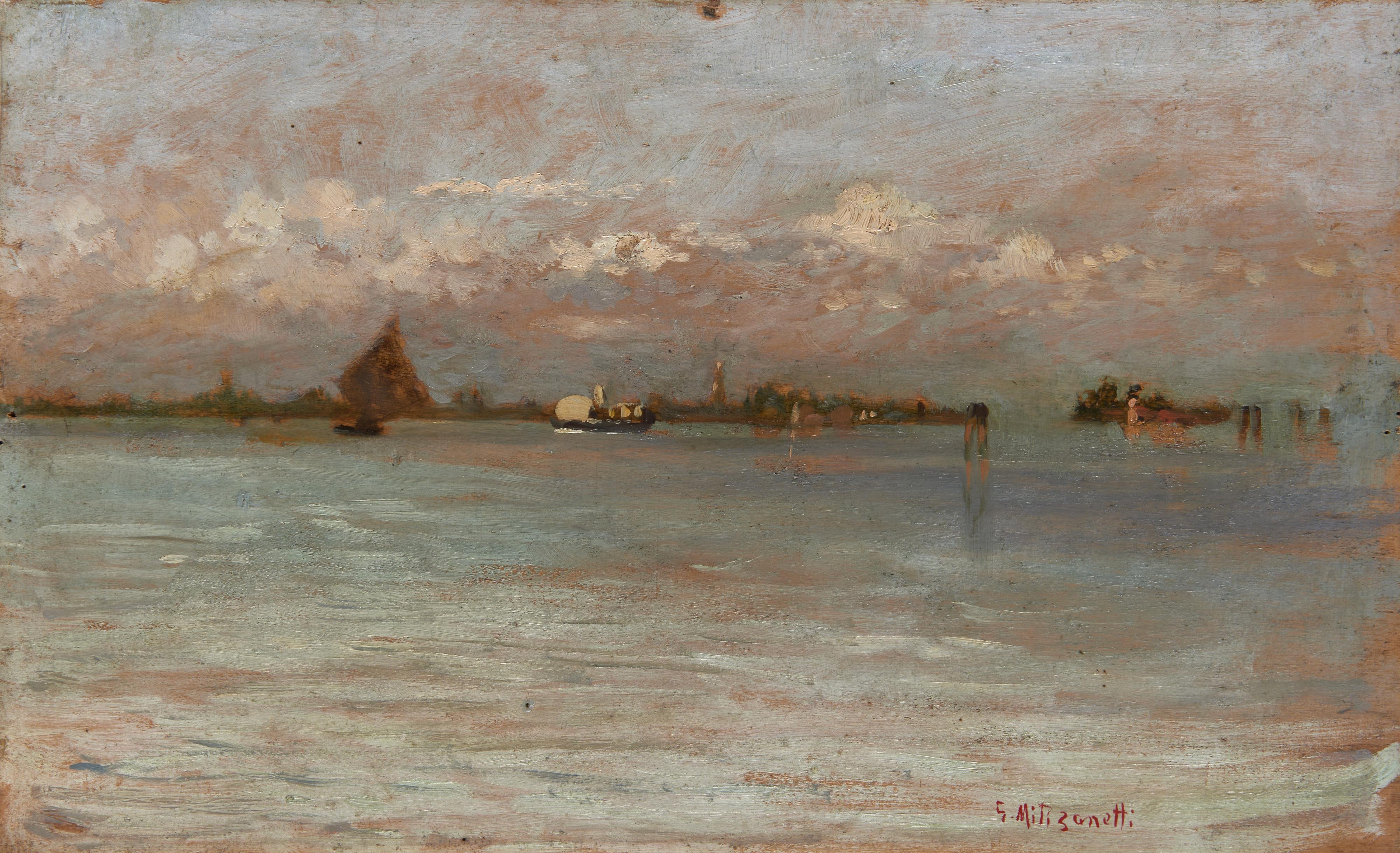 Giuseppe Miti Zanetti - Laguna veneta