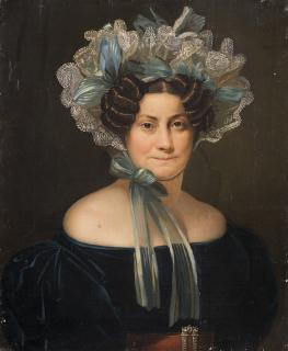 Giuseppe Molteni - Ritratto di Donna Teresa Ambrosoli