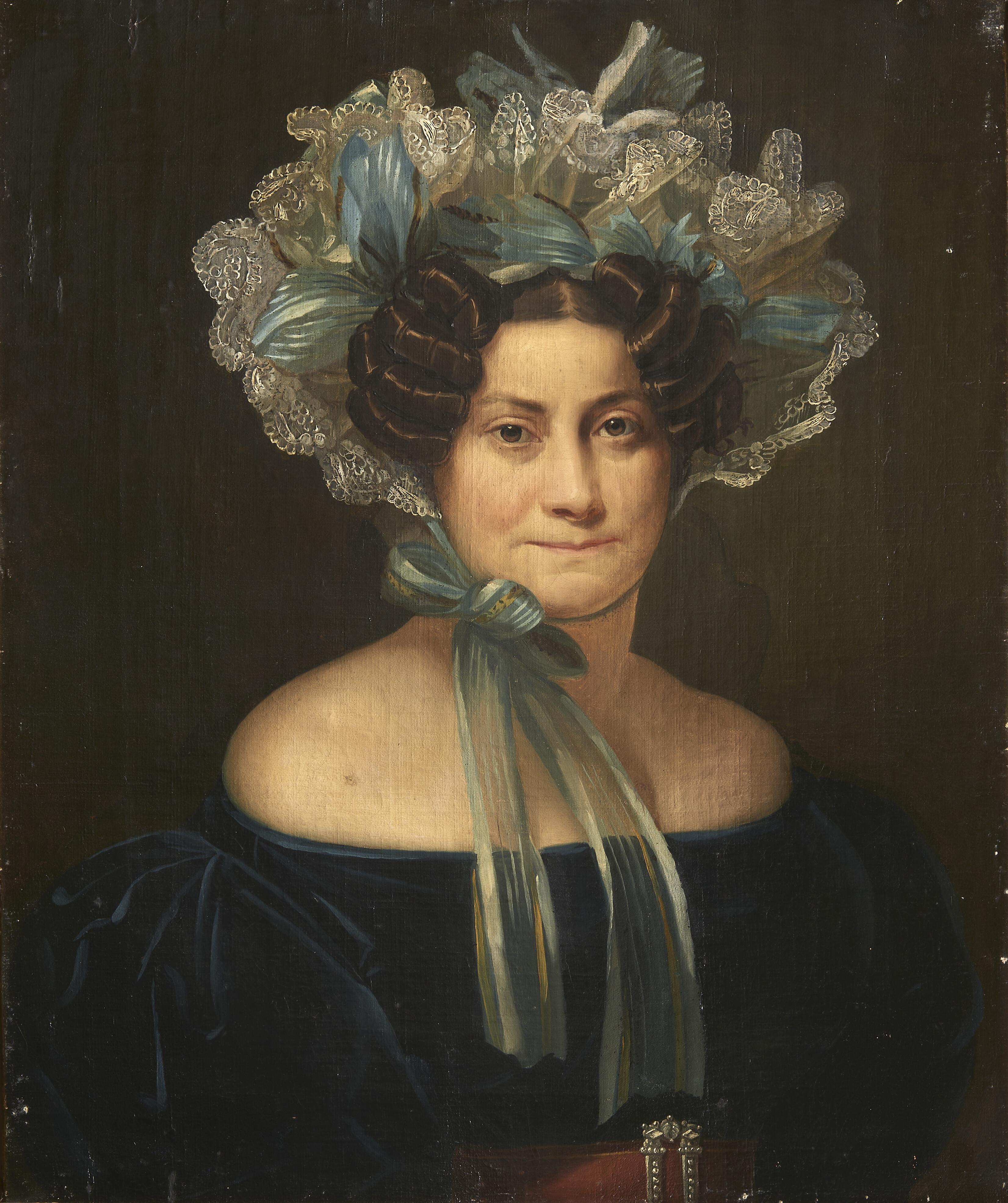 Giuseppe Molteni - Ritratto di Donna Teresa Ambrosoli