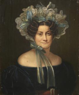 Giuseppe Molteni - Ritratto di Donna Teresa Ambrosoli