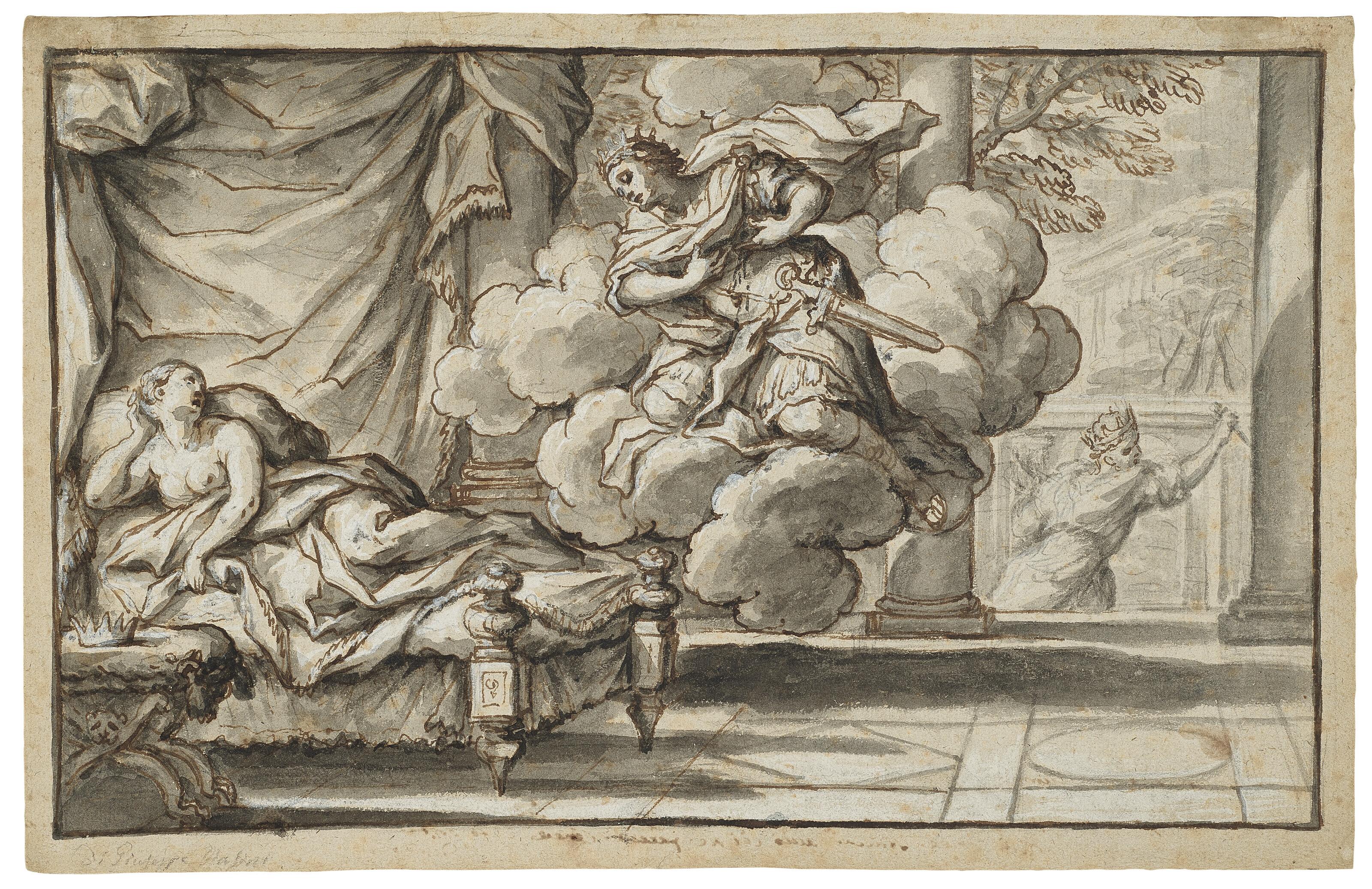 Giuseppe Nicola Nasini - The Dream of Dido