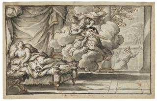 Giuseppe Nicola Nasini - The Dream of Dido