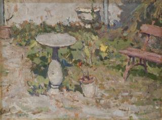 Giuseppe Novello - A Corner in My Garden
