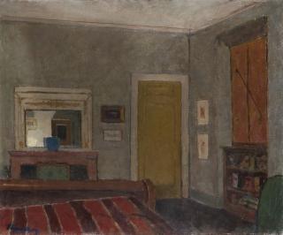 Giuseppe Novello - Interno notturno