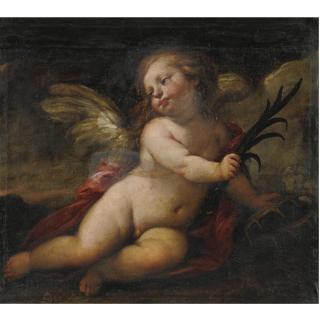 Giuseppe Nuvolone - Angelo Con Corona E Palma Del Martirio