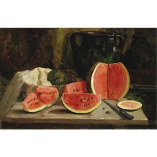 Giuseppe Palanti - Natura Morta Con Angurie