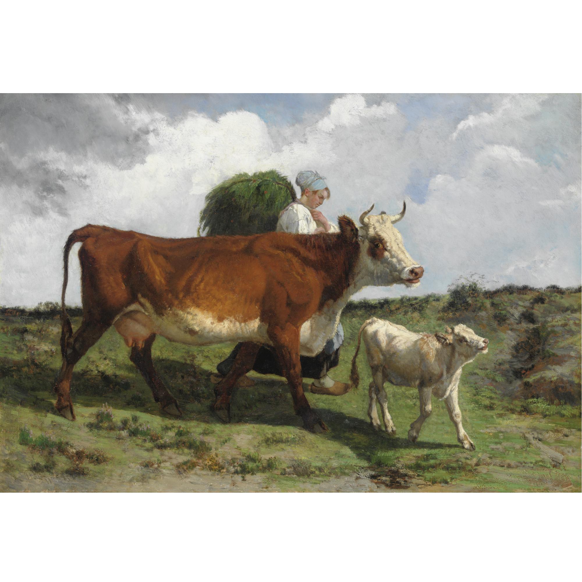 Giuseppe Palizzi - Al Pascolo