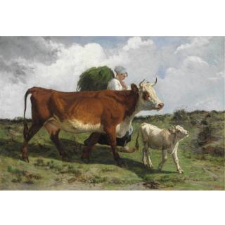 Giuseppe Palizzi - Al Pascolo