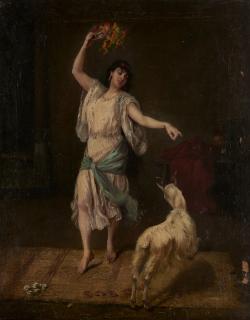 Giuseppe Palizzi - Esmeralda e la capra Djali