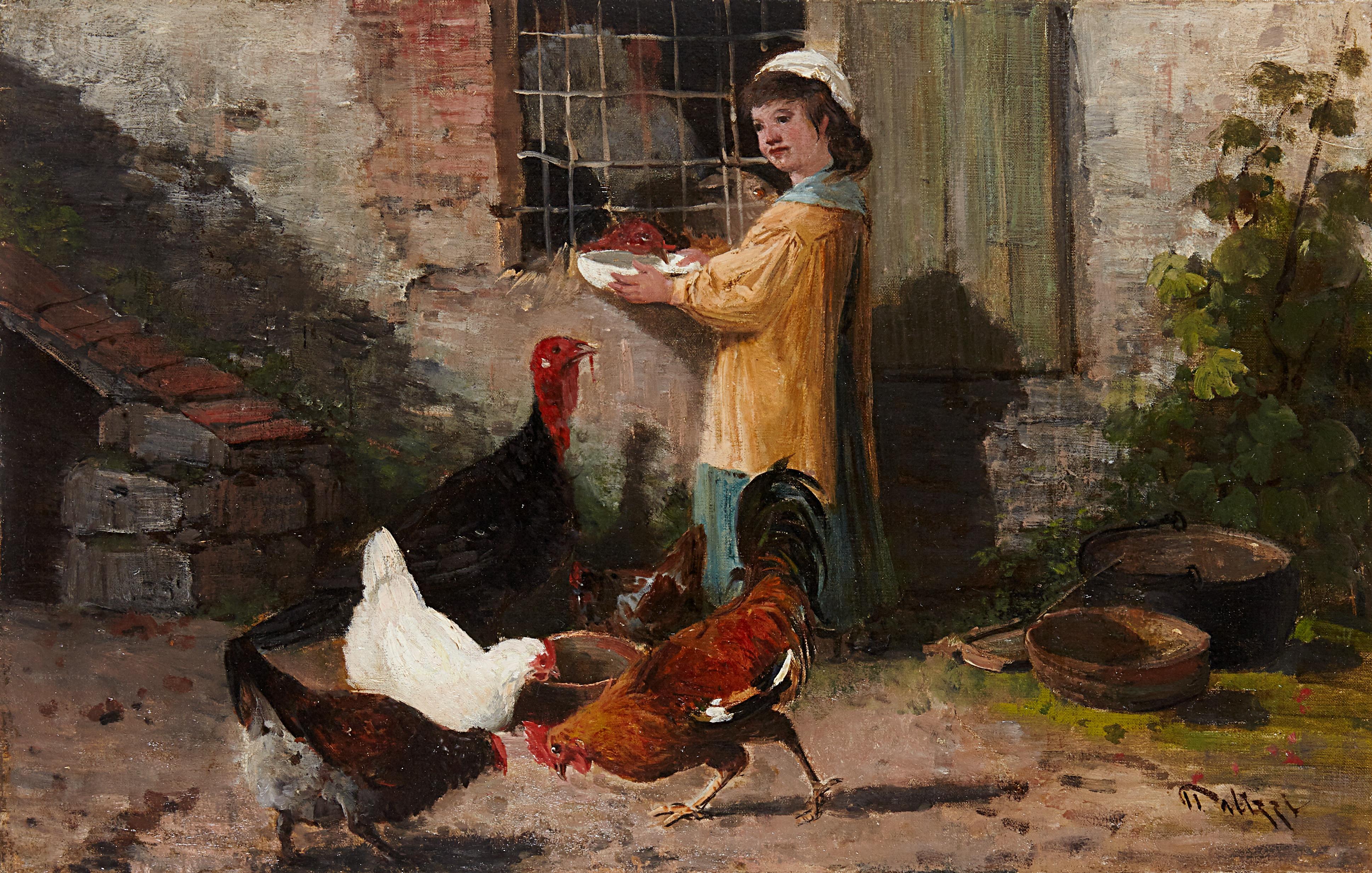 Giuseppe Palizzi - La contadinella