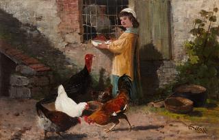 Giuseppe Palizzi - La contadinella