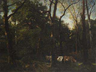 Giuseppe Palizzi - Paesaggio con armenti