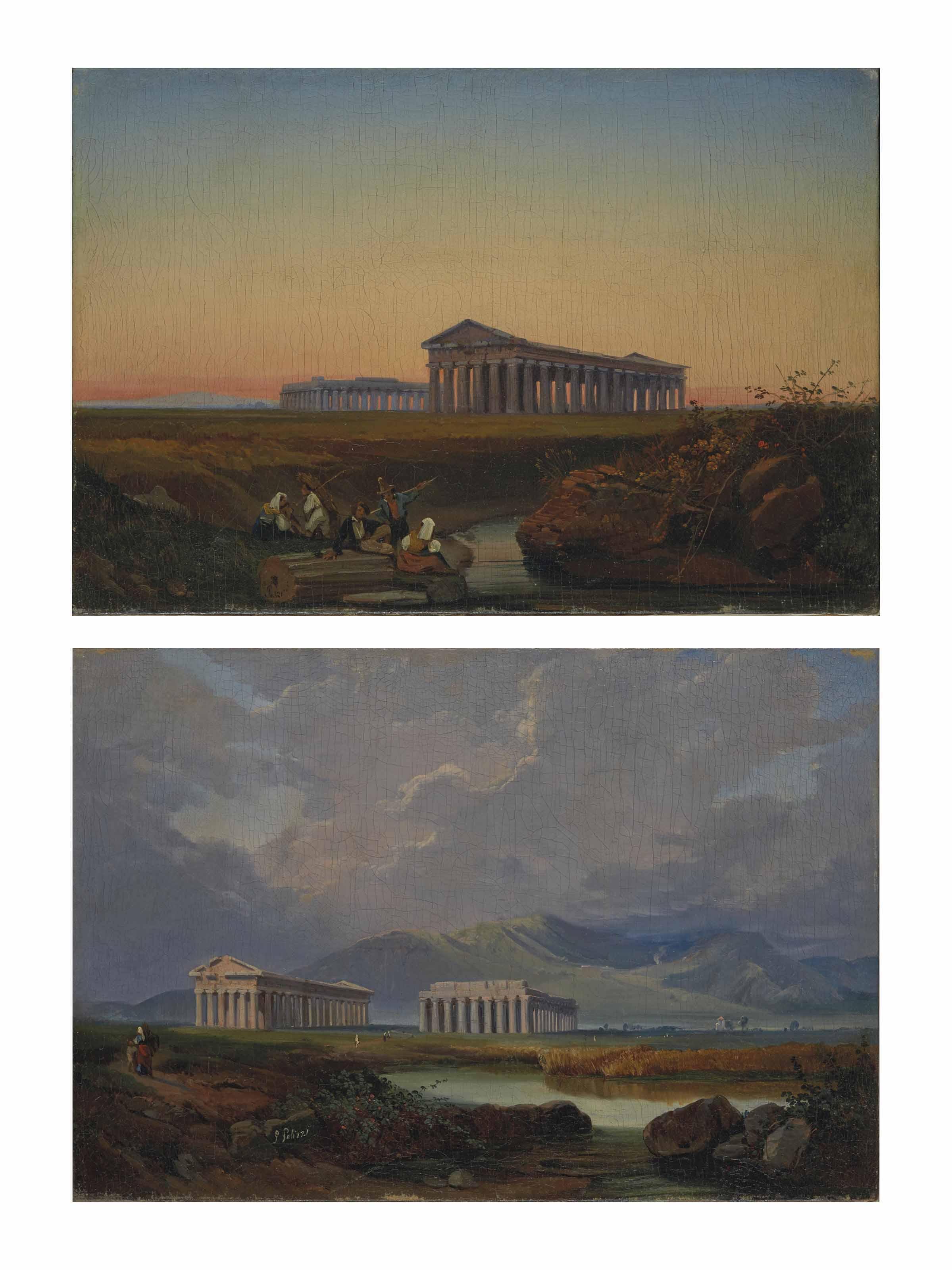 Giuseppe Palizzi - Vues de Paestum
