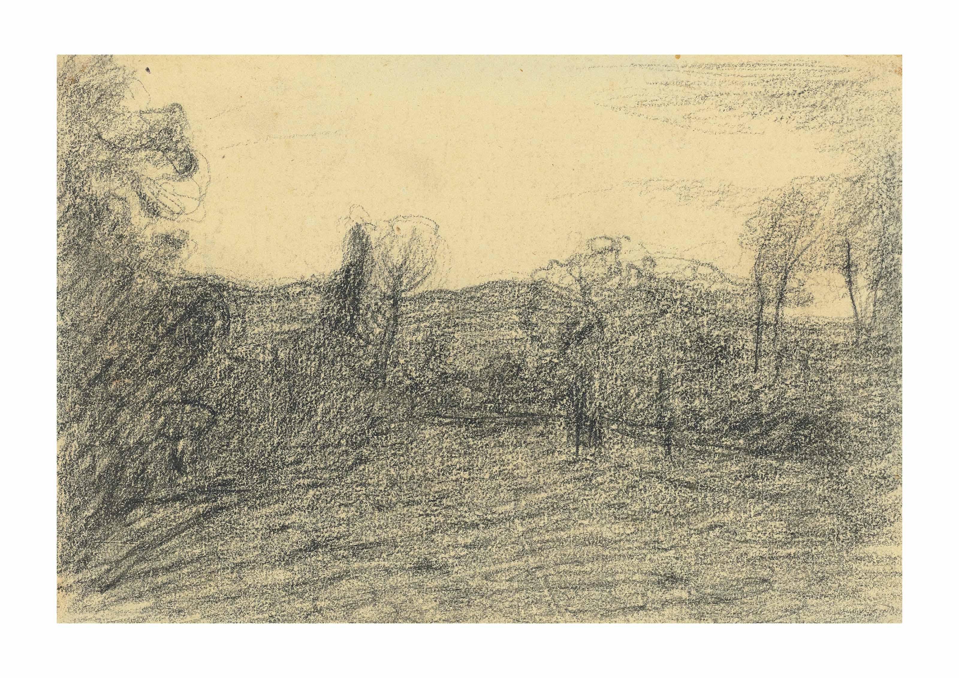 Giuseppe Pellizza Da Volpedo - Paesaggio a Valpozzo