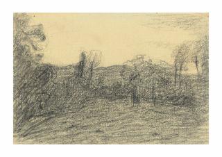 Giuseppe Pellizza Da Volpedo - Paesaggio a Valpozzo