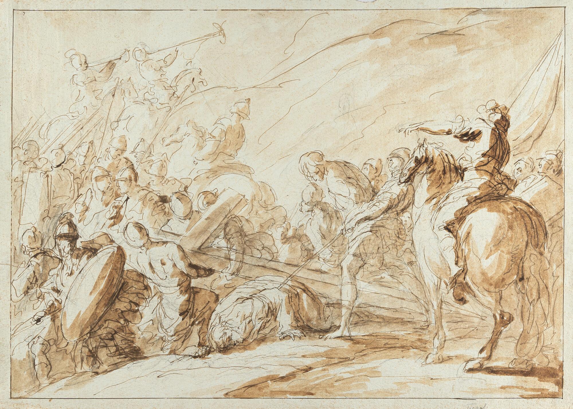 Giuseppe Piattoli - Die Kreuztragung