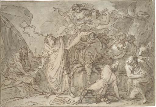 Giuseppe Piattoli - The Sacrifice of Iphigenia