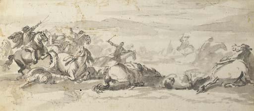 Giuseppe Pinacci - Un choc de cavalerie