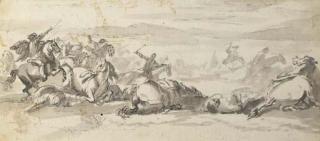 Giuseppe Pinacci - Un choc de cavalerie