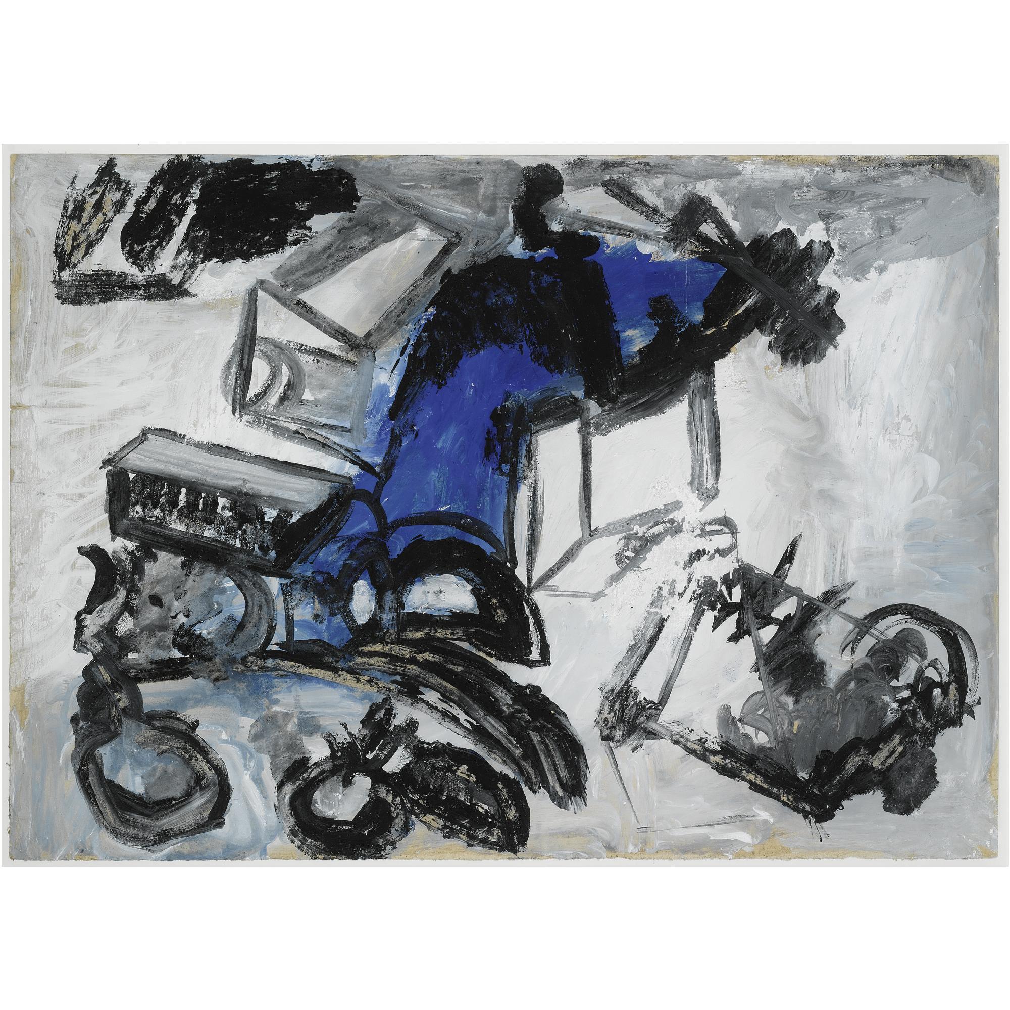 Giuseppe Pinot-Gallizio - Italian Untitled