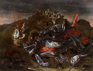 Giuseppe Recco - Stillleben mit Meerestieren