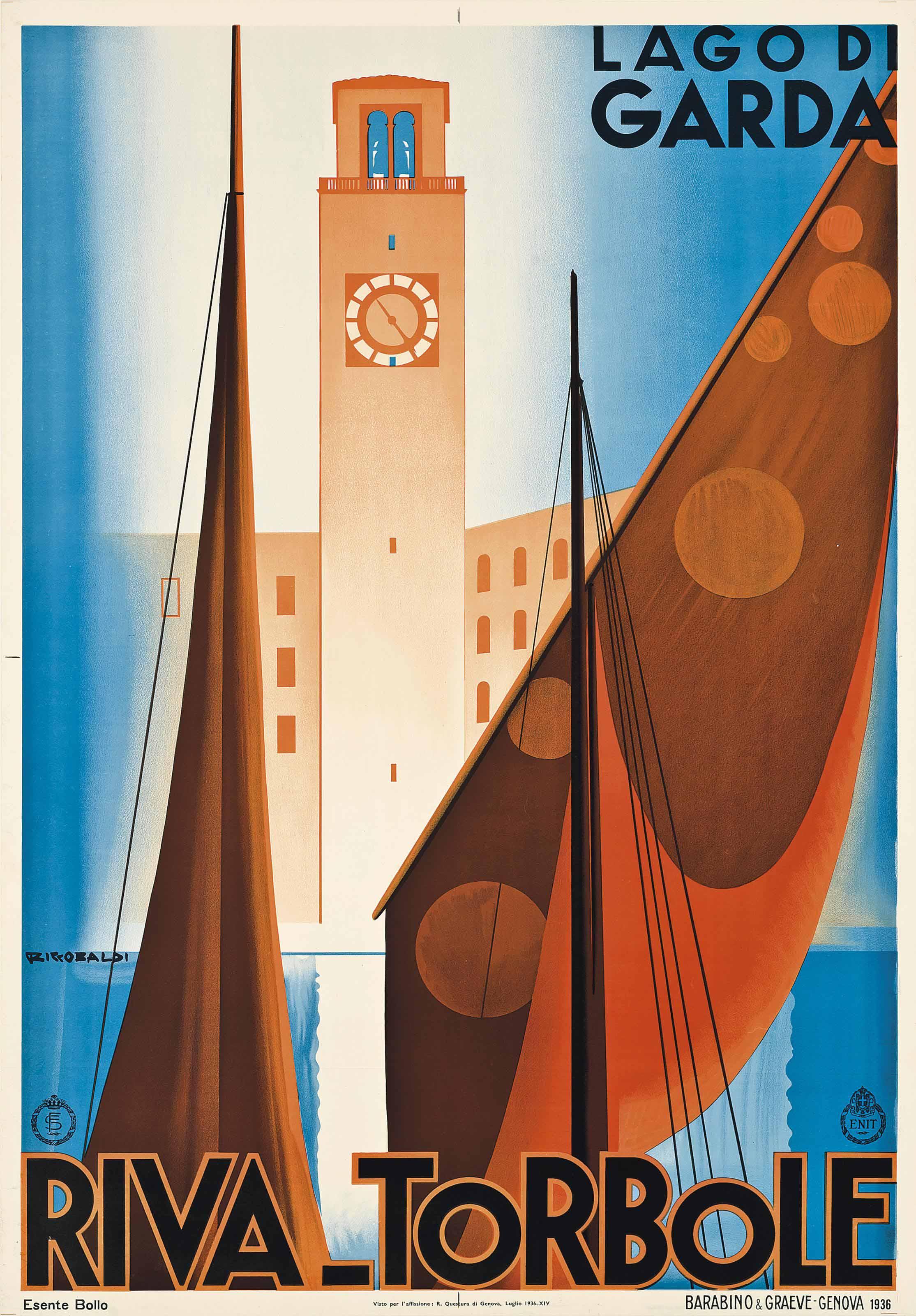 Giuseppe Riccobaldi - Riva Torbole, Lago Di Garda