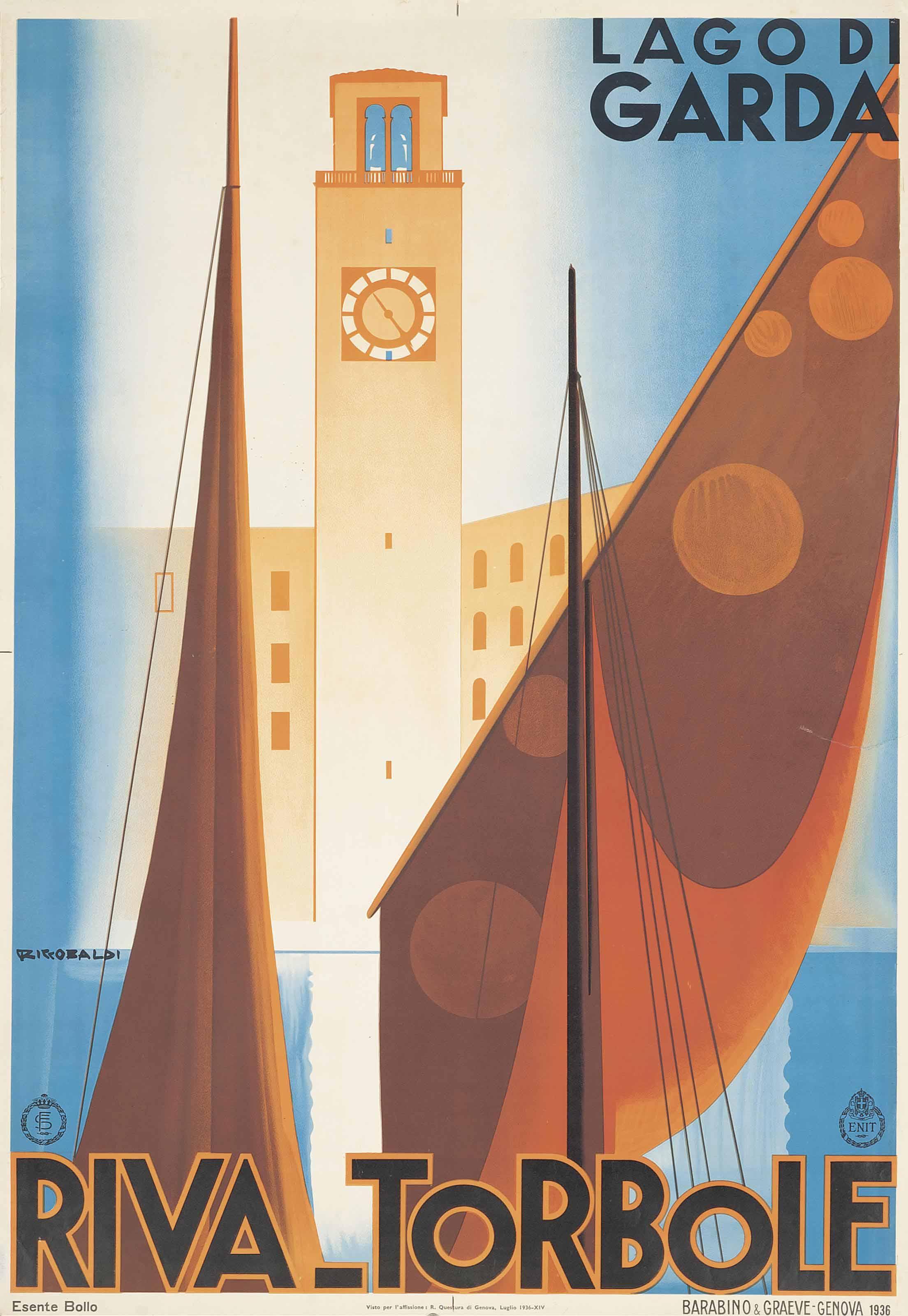 Giuseppe Riccobaldi - Riva Torbole, Lago Di Garda